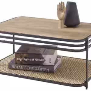 Couchtisch BOMI Platte aus Mangoholz