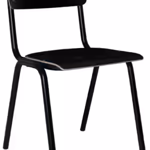 Stuhl Stapelstuhl BACK TO SCHOOL Black von ZUIVER EAN:8718548003620