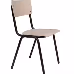 Stuhl Stapelstuhl BACK TO SCHOOL MATTE BEIGE von ZUIVER EAN:8718548044265