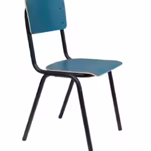 Stuhl Stapelstuhl BACK TO SCHOOL MATTE PETROL von ZUIVER EAN:8718548044289