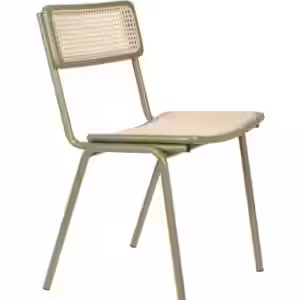 Stuhl Stapelstuhl JORT GREEN-NATURAL von ZUIVER EAN:8718548054950