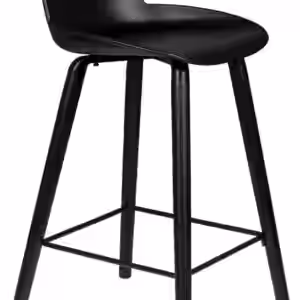 Tresenhocker ALBERT KUIP ALL BLACK von ZUIVER EAN:8718548057135