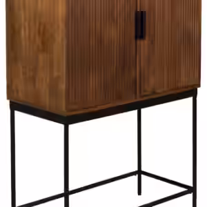 Schrank Kommode SAROO 2-Türig von DutchBone aus Mangoholz EAN:8718548057289