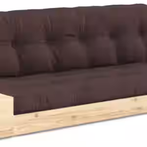 Schlafsofa Ausziehsofa BASE mit Seitenkästen Kiefer massiv lackiert
