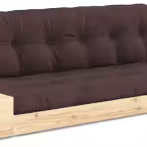 Schlafsofa Ausziehsofa BASE mit Seitenkästen Kiefer massiv lackiert