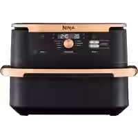 Ninja Deluxe Schwarz & Kupfer Foodi FlexDrawer Heißluftfritteuse 10 4 L AF500EUDBCP