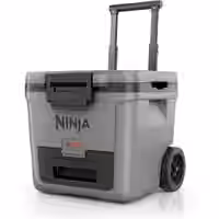 Ninja FrostVault 28L Kühlbox mit Rädern und Trockenzone  Slate Grau FB230EUGY