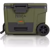Ninja FrostVault 42L Kühlbox mit Rädern und Trockenzone –  Olivgrün FB245EUUKDBGN