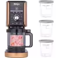 Ninja Deluxe Schwarz & Kupfer Creami Deluxe 10-in-1 Eismaschine NC501EUDBCP